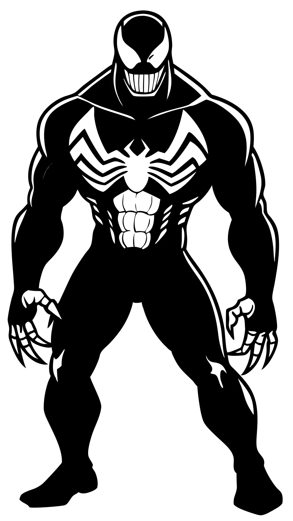 Venom Páginas para colorear